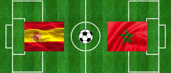 2022 Jalkapallon MM-kisojen 16-välierä - Marokko vs Espanja